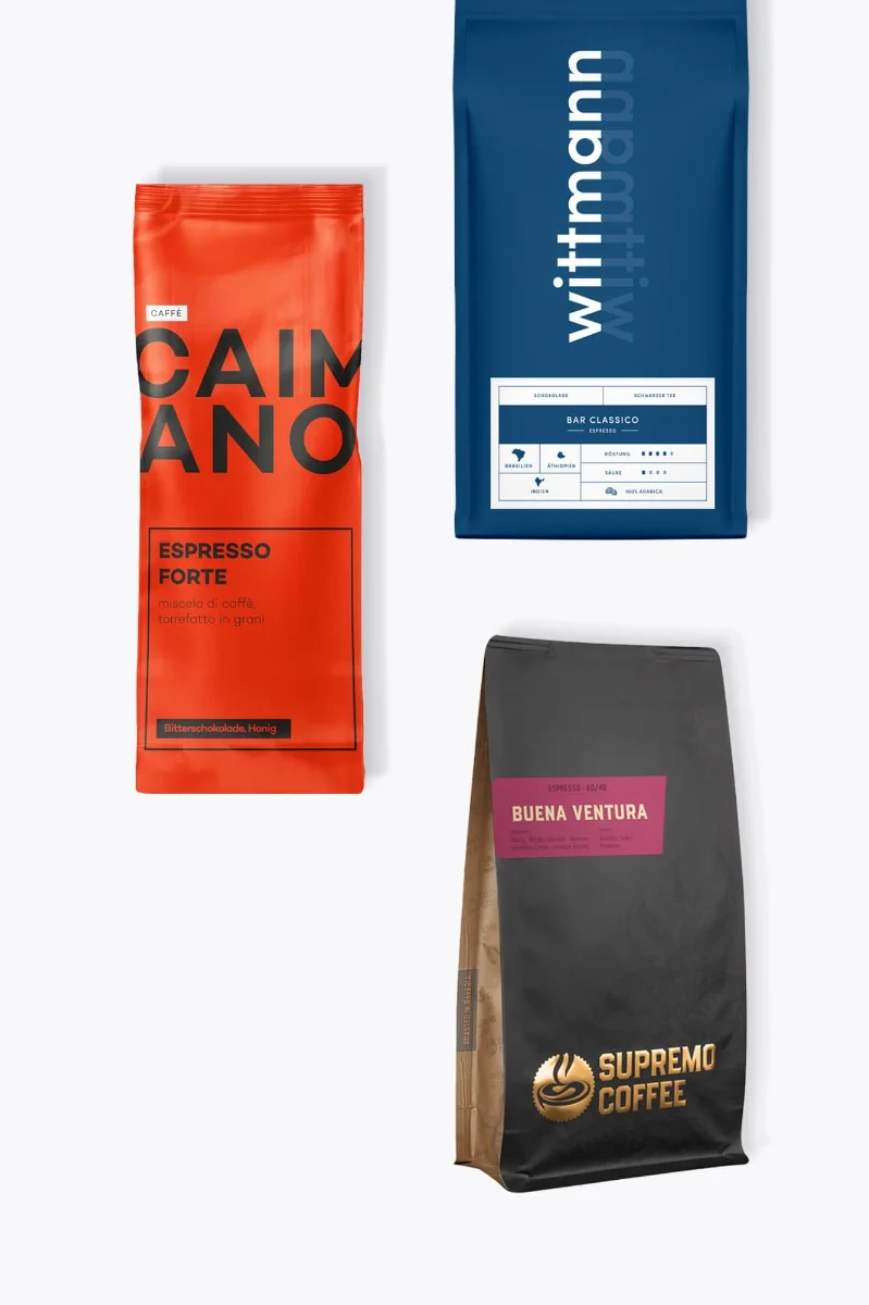 Säurearmer Espresso - Probierpaket 750g