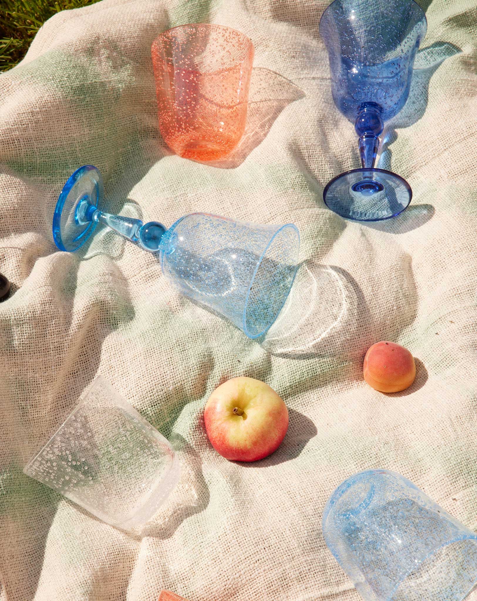Acryl-Trinkbecher BUBBLES (410ml) in peach