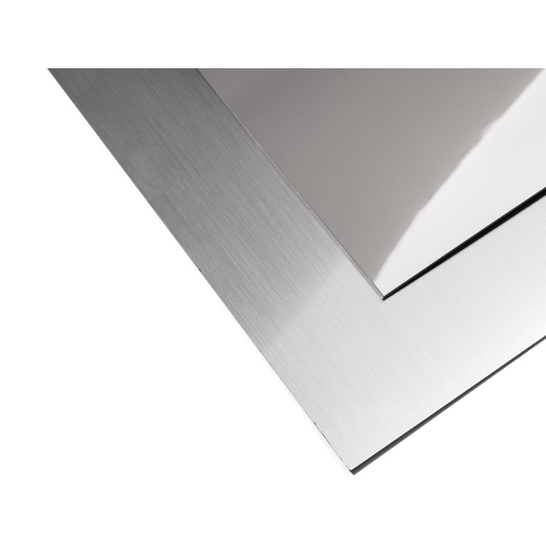 Polystyrol Metallic, farbig, gebürstet