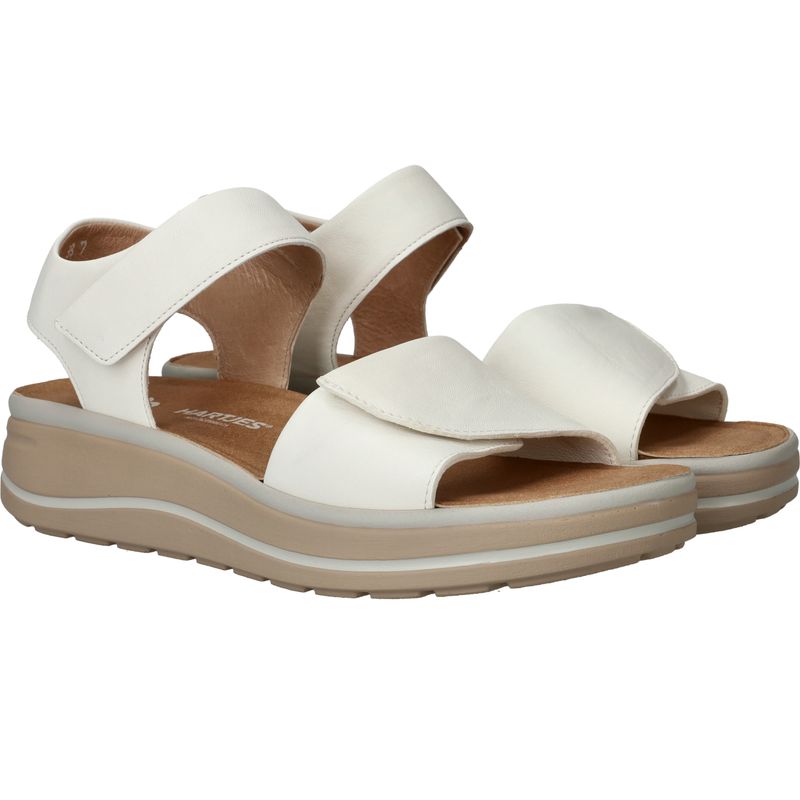 Hartjes Woogie Sandalen Wit Dames