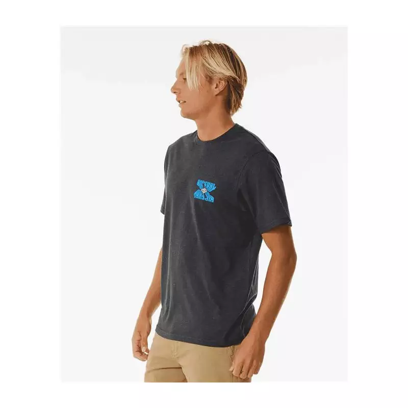 Teeshirt RIPCURL Swc Solar Tee Washed Black M
