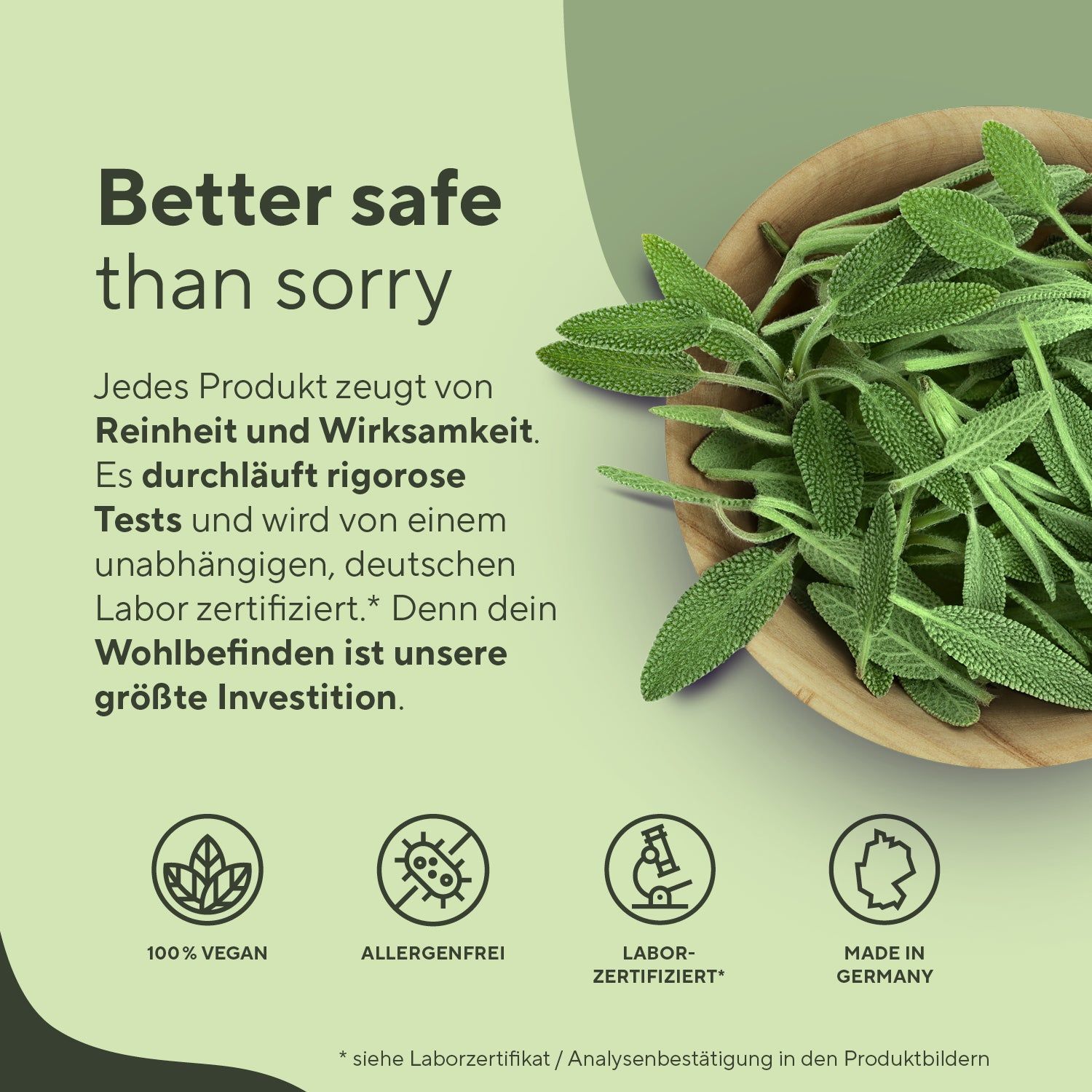 TRUE NATURE® Salbei Extrakt Kapseln