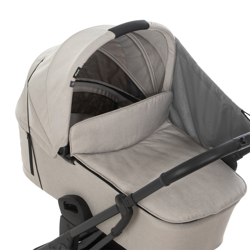 Auvent pour poussette Gris