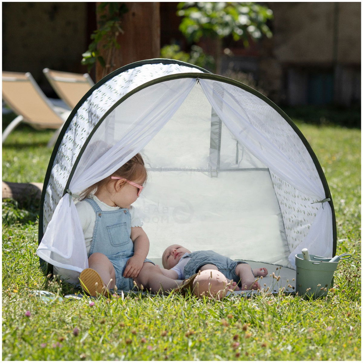 BabymoovBabymoov   Strandmuschel Provence mit UV-Schutz