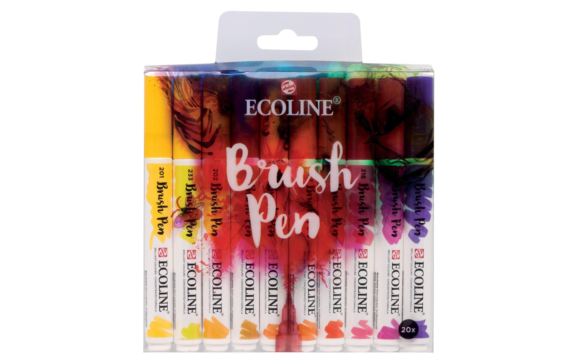 Talens Faserstift »Ecoline 20er Set« Verwischbar