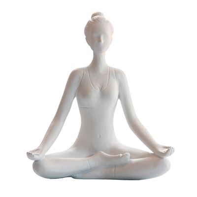 Statuette femme yoga
