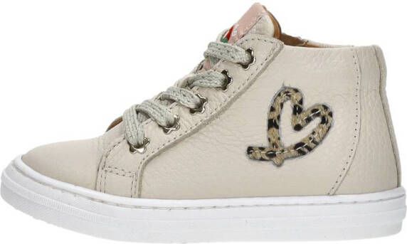 Develab Veterschoen hoog Veterschoen hoog beige