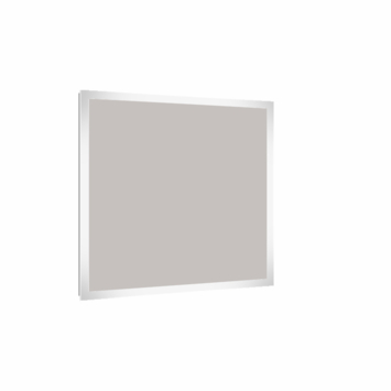 Allibert badkamerspiegel Kold met verlichting rechthoek 80 x 80 cm RVS