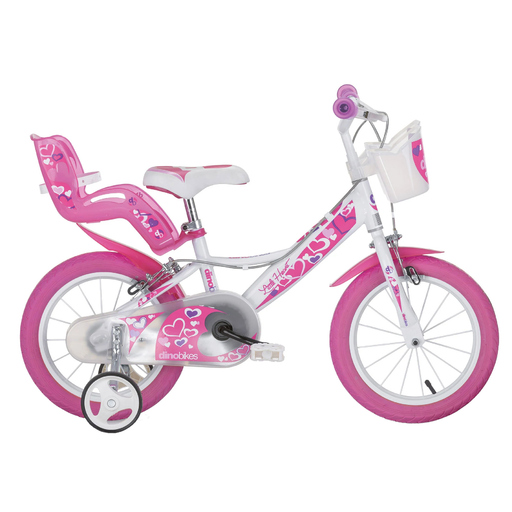 Bicicleta infantil Hearts de 14 polegadas