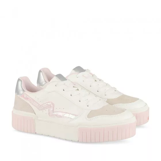 Baskets BLANC LITTLE LOLITA