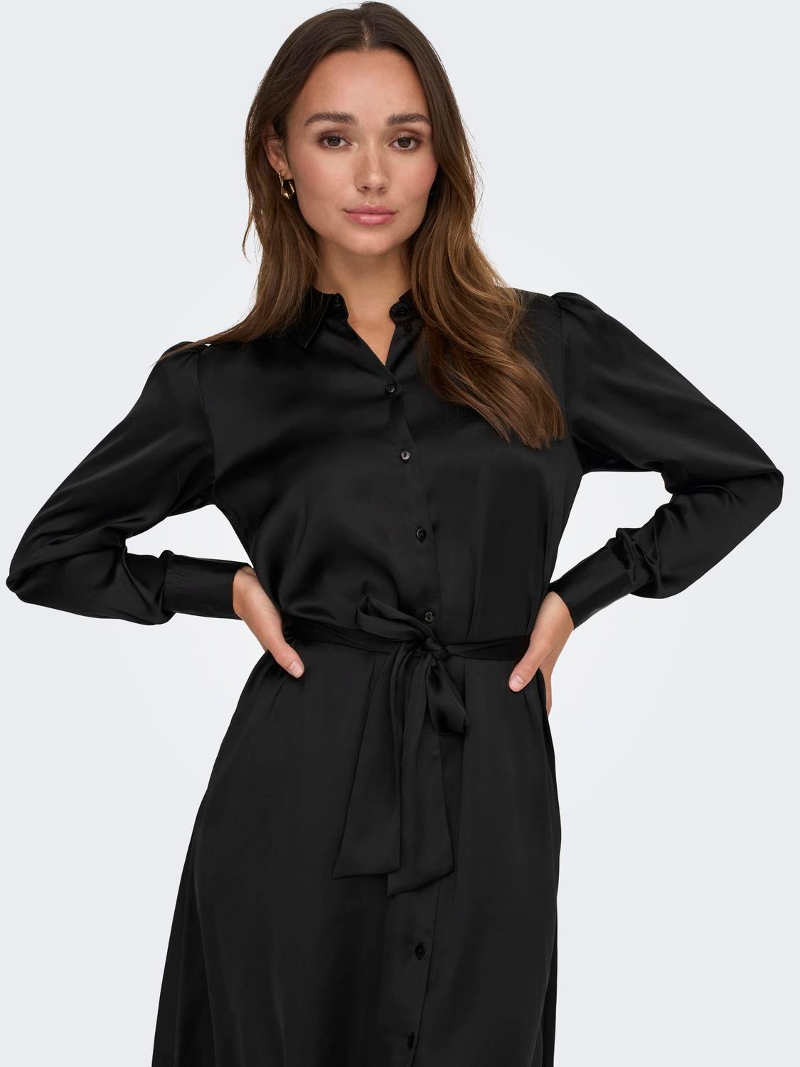 JDYFIFI Kurzes Kleid Black