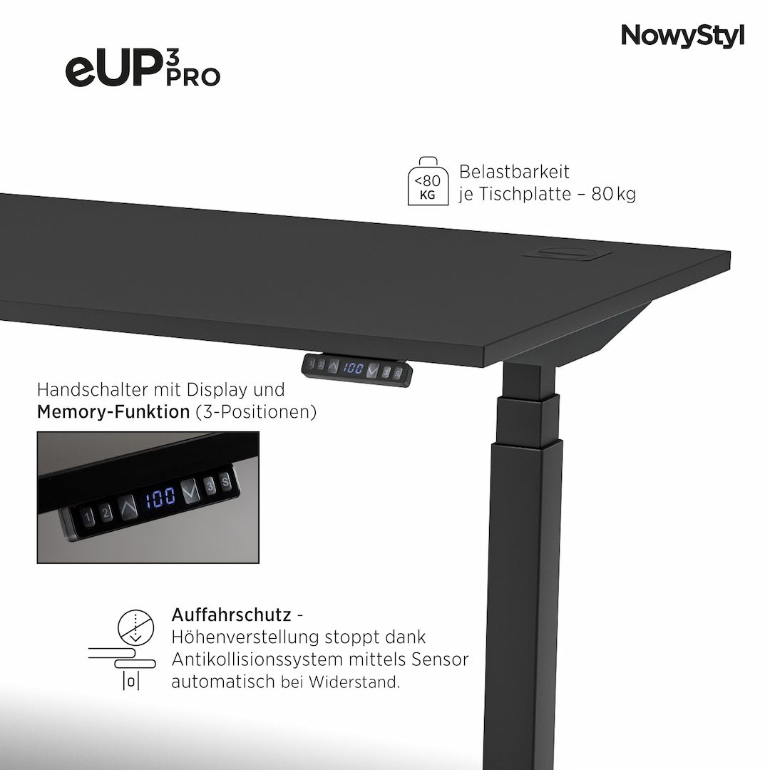 Schreibtisch eUp3 Pro