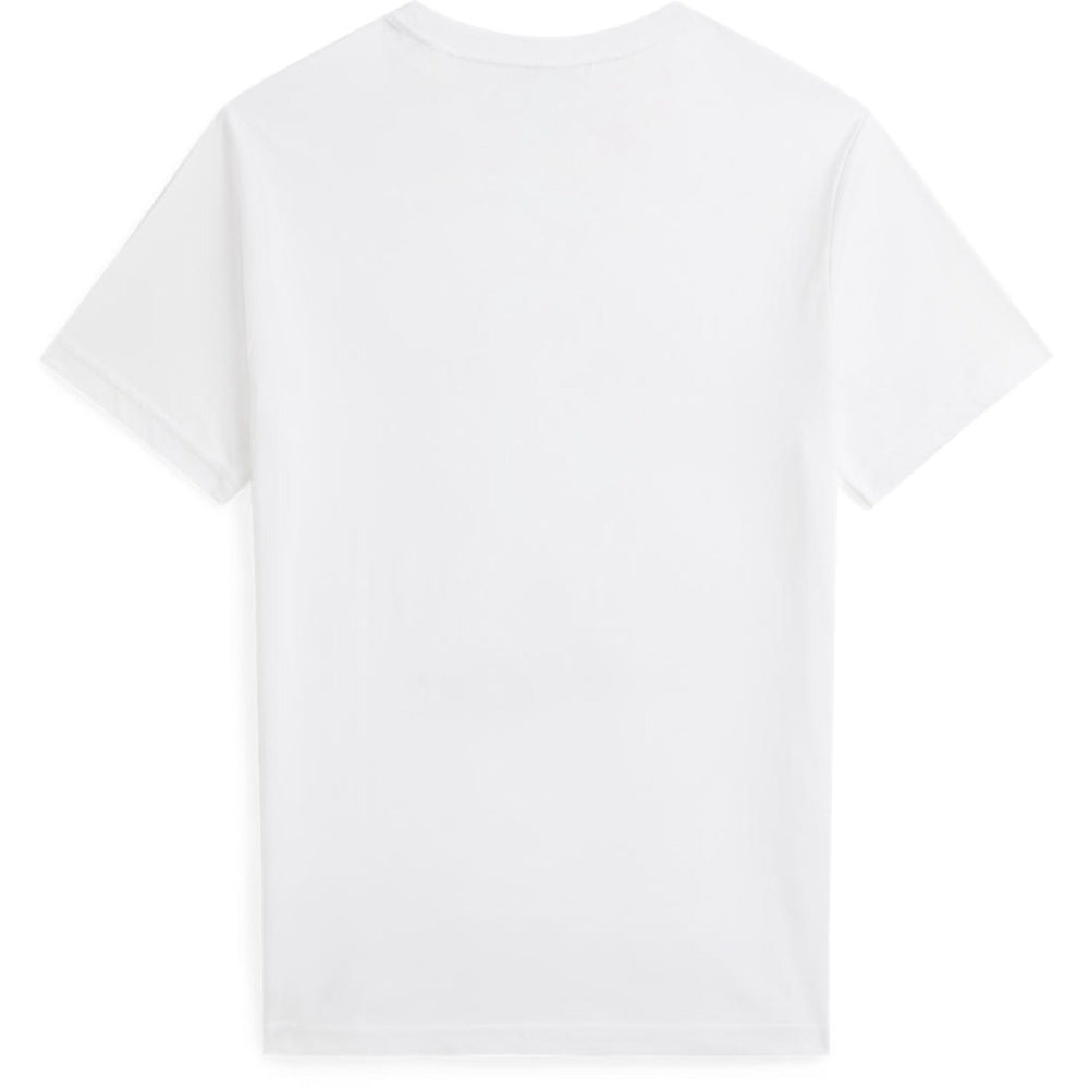 Køb Polo Ralph Lauren White Bear Boy T-Shirt