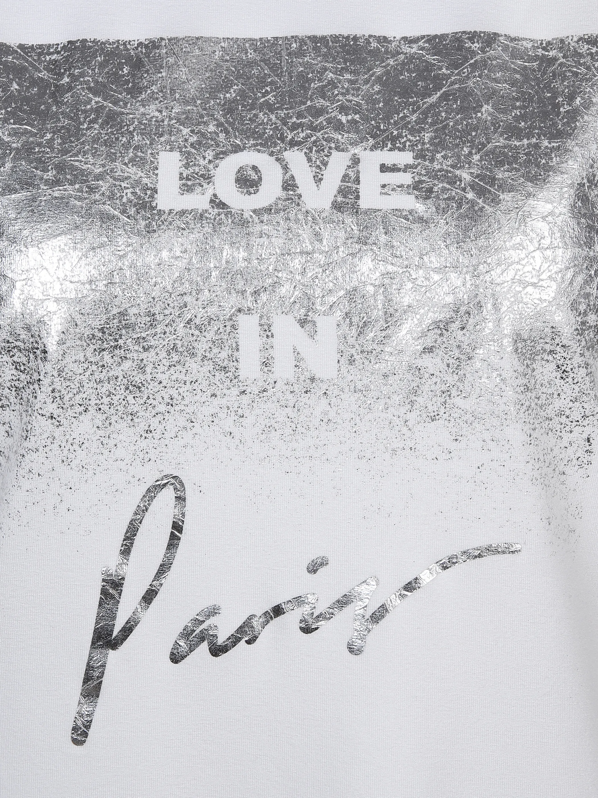 Damen Shirt mit Glitzerprint