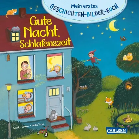 Carlsen Verlag Mein erstes Geschichten-Bilder-Buch: Gute Nacht, Schlafenszeit