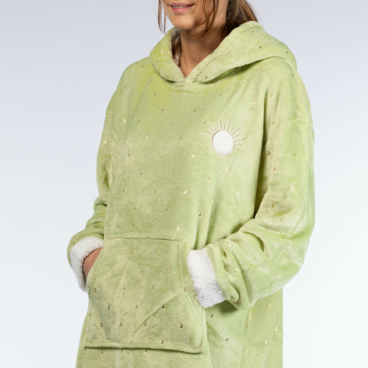 MELISSA BROWN<br>Suéter longo, extremamente macio, Japão