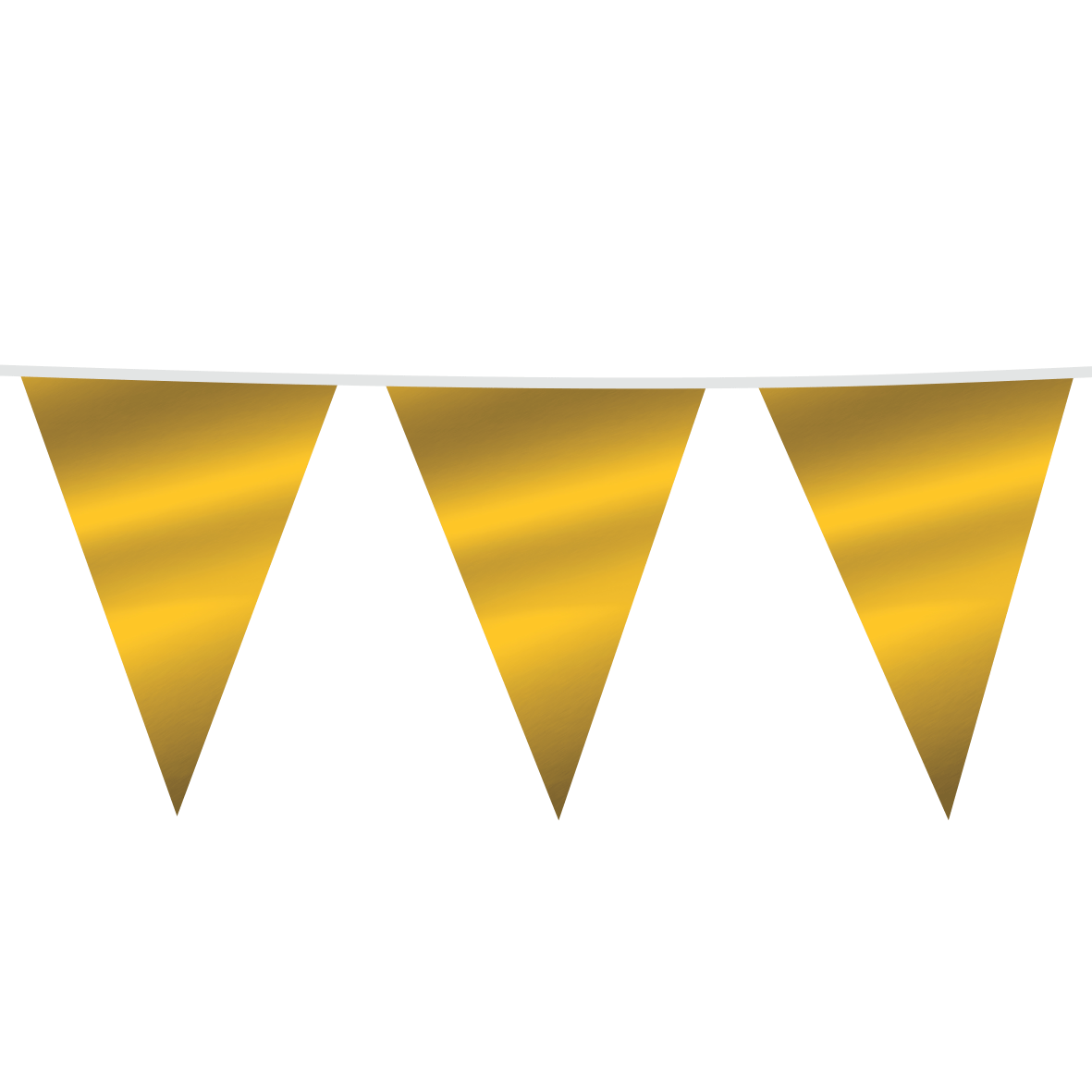 Gouden XL Slingers Metallic 10m