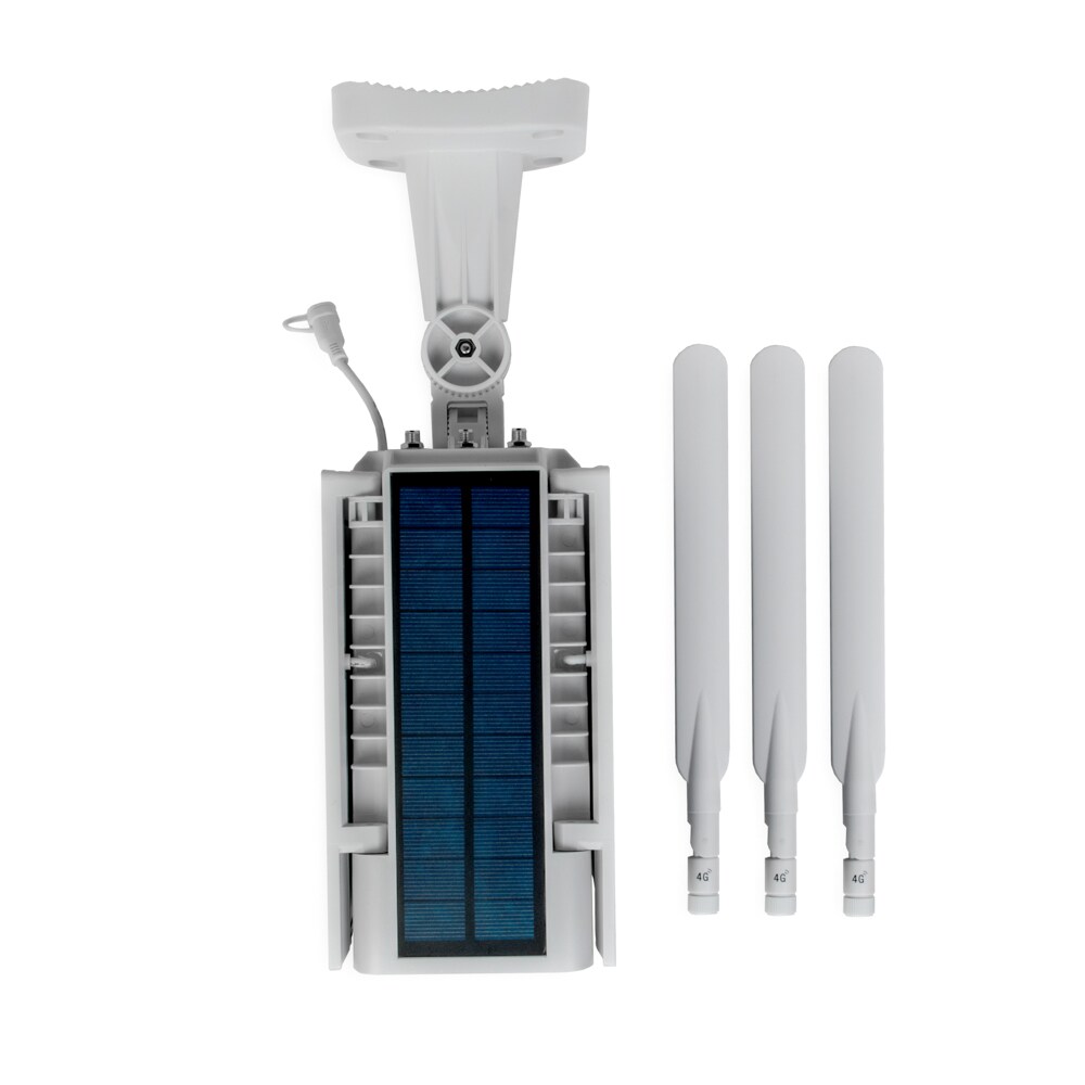 LUVISION WLAN Solar Kamera mit Solarzelle Solarpanel Solarkamera Tuya App Alexa kompatibel