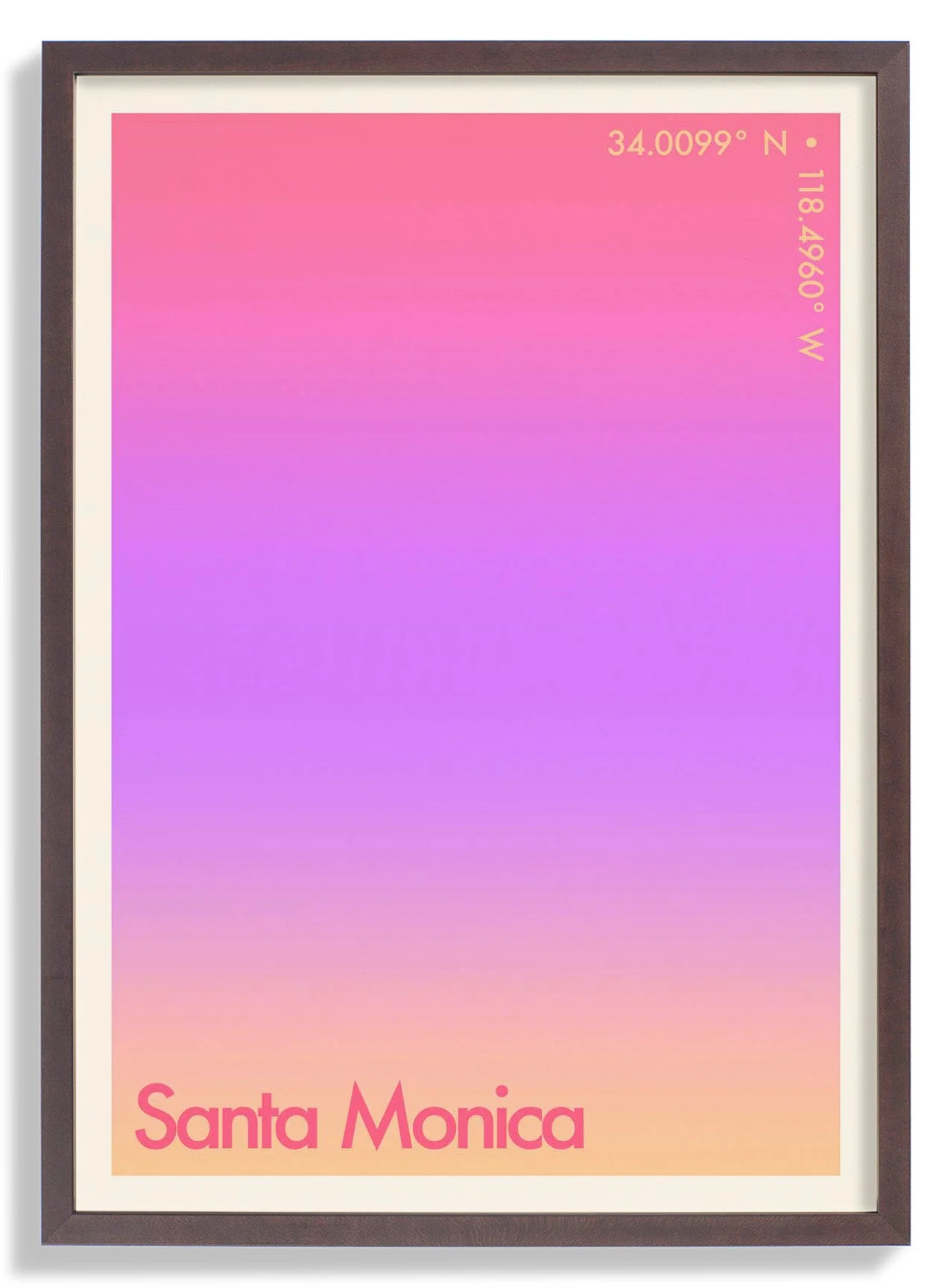 Santa Monica Sonnenuntergang Stadt