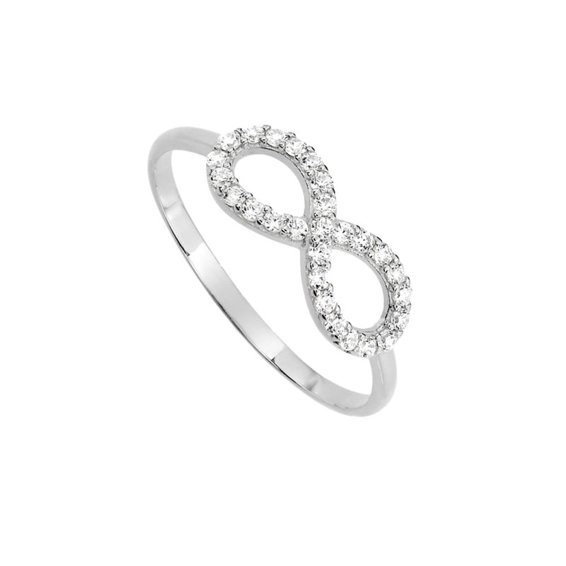 Bague Femme - Oxyde de zirconium - Or 9 Carats
