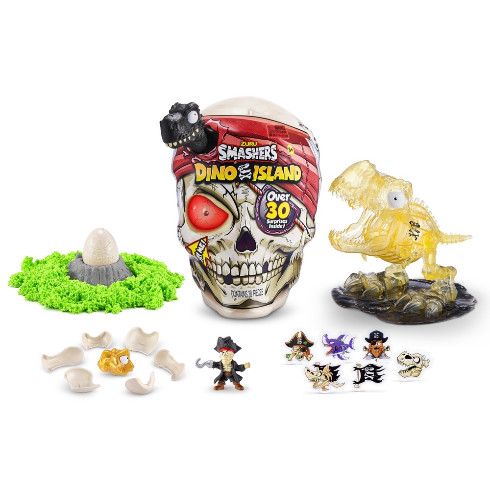 Smashers Dino Island Riesenschädel-Sortiment von Zuru