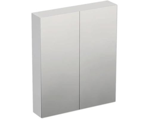 Jungborn TRENTA spiegelkast, 60 x 14,4 x 72 cm, mat wit, 2-deurs, IP 44
