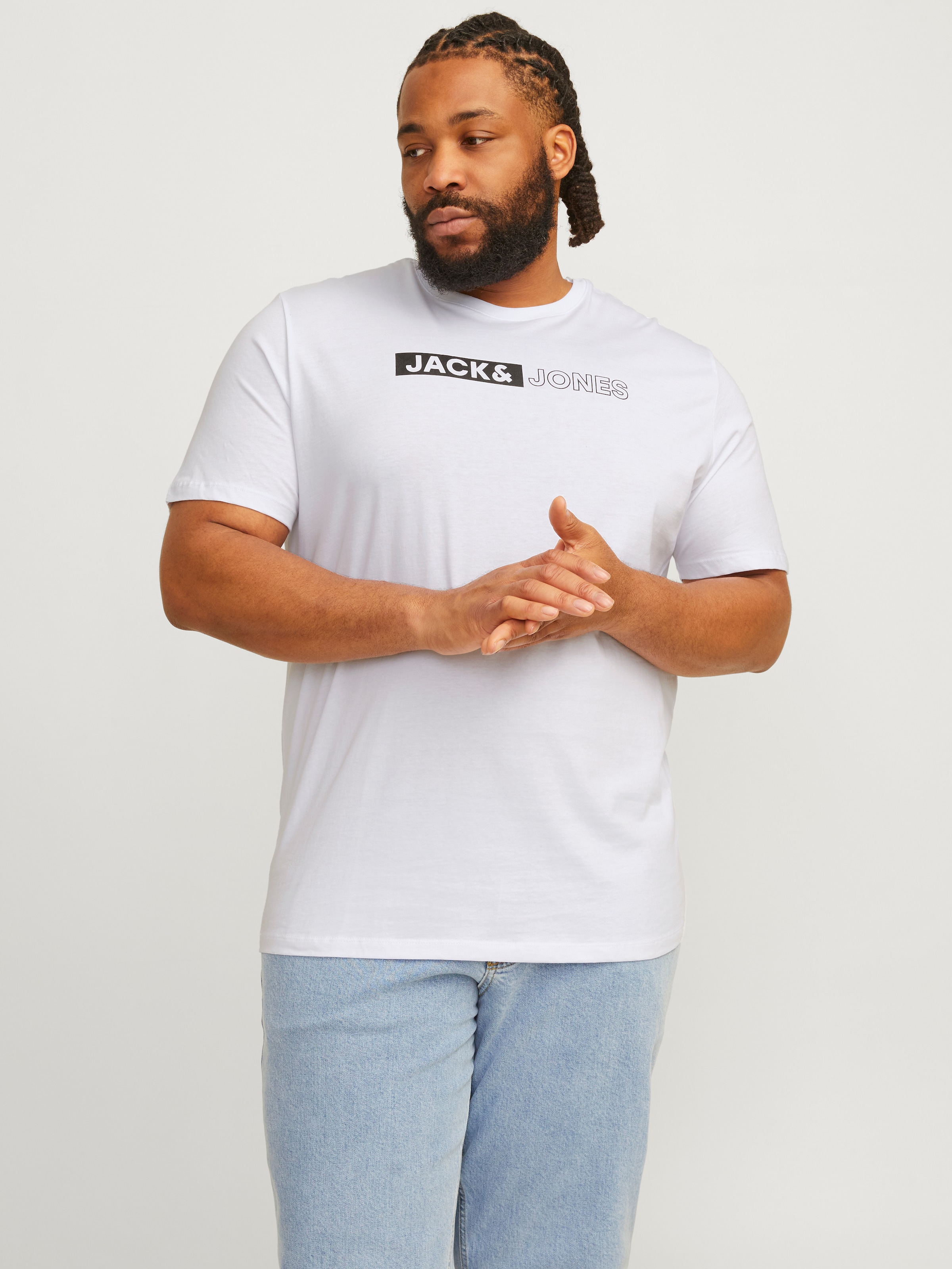 Jack & Jones PlusSize T-Shirt »JJECORP LOGO TEE PLAY SS O-N NOOS PLS«