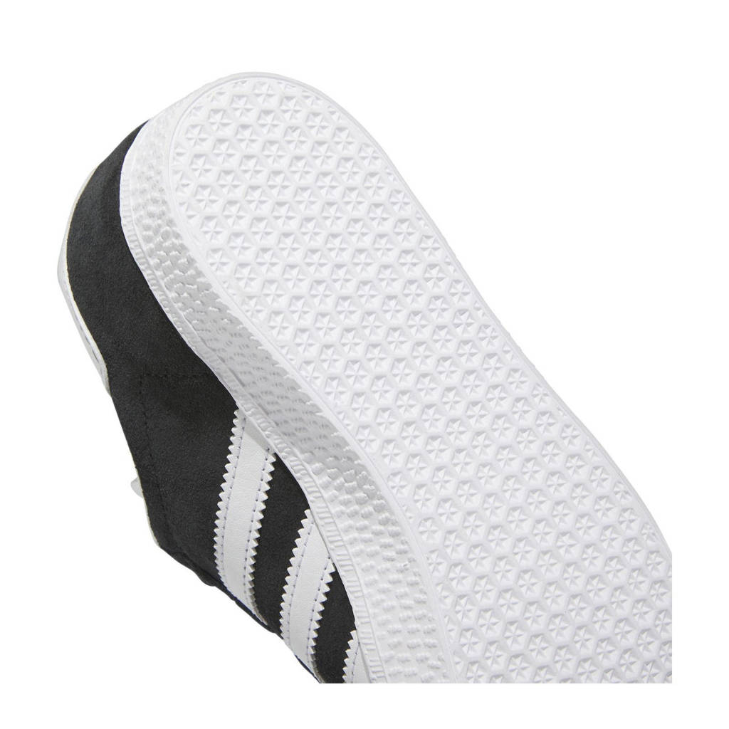 adidas Gazellesneakers zwart/wit