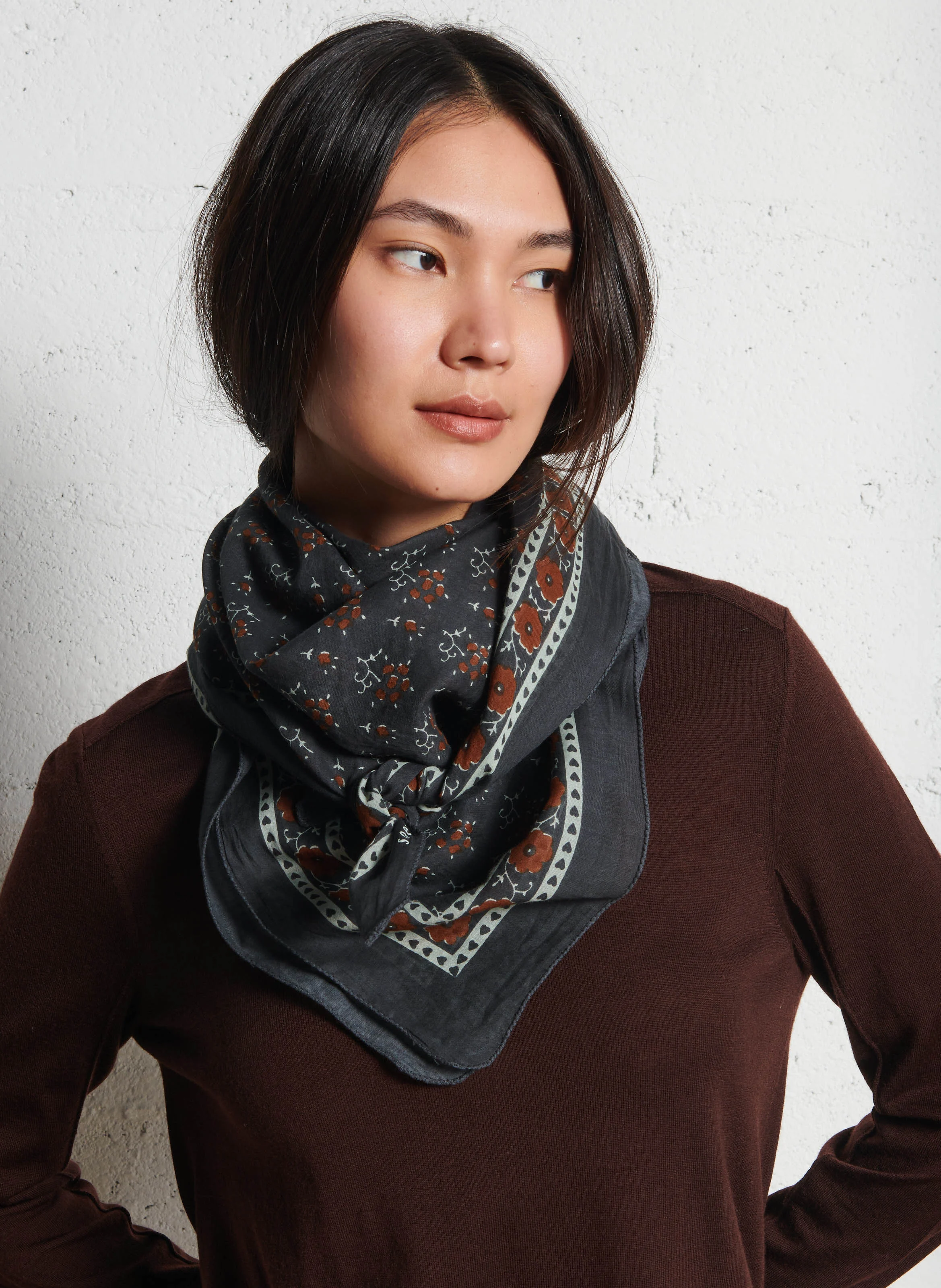 Foulard imprimé | Multicolore