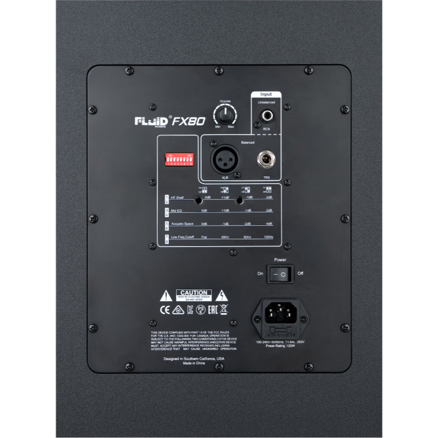 Fluid Audio FX80 actieve studiomonitor (per stuk)