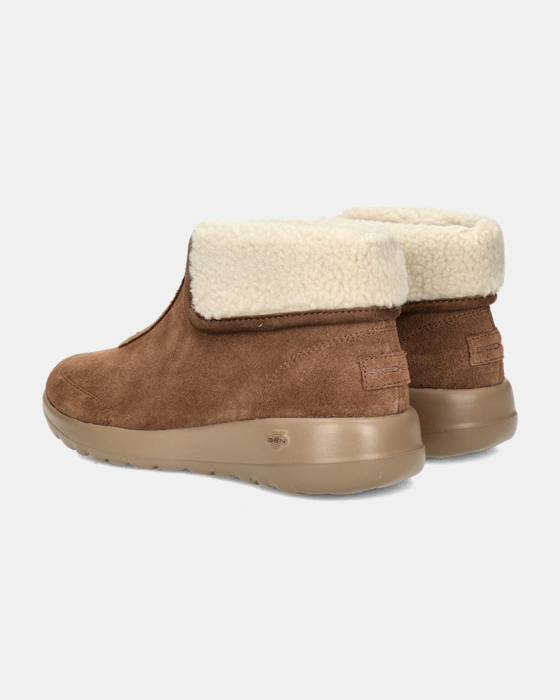 Skechers On-The-Go Joy Rits- & gesloten boots  - cognac