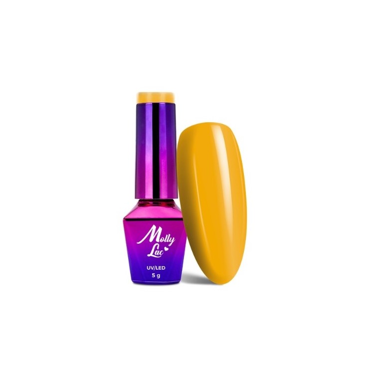 MollyLac /336/ Fancy Fashion Sunrush hybride nagellak 5 ml