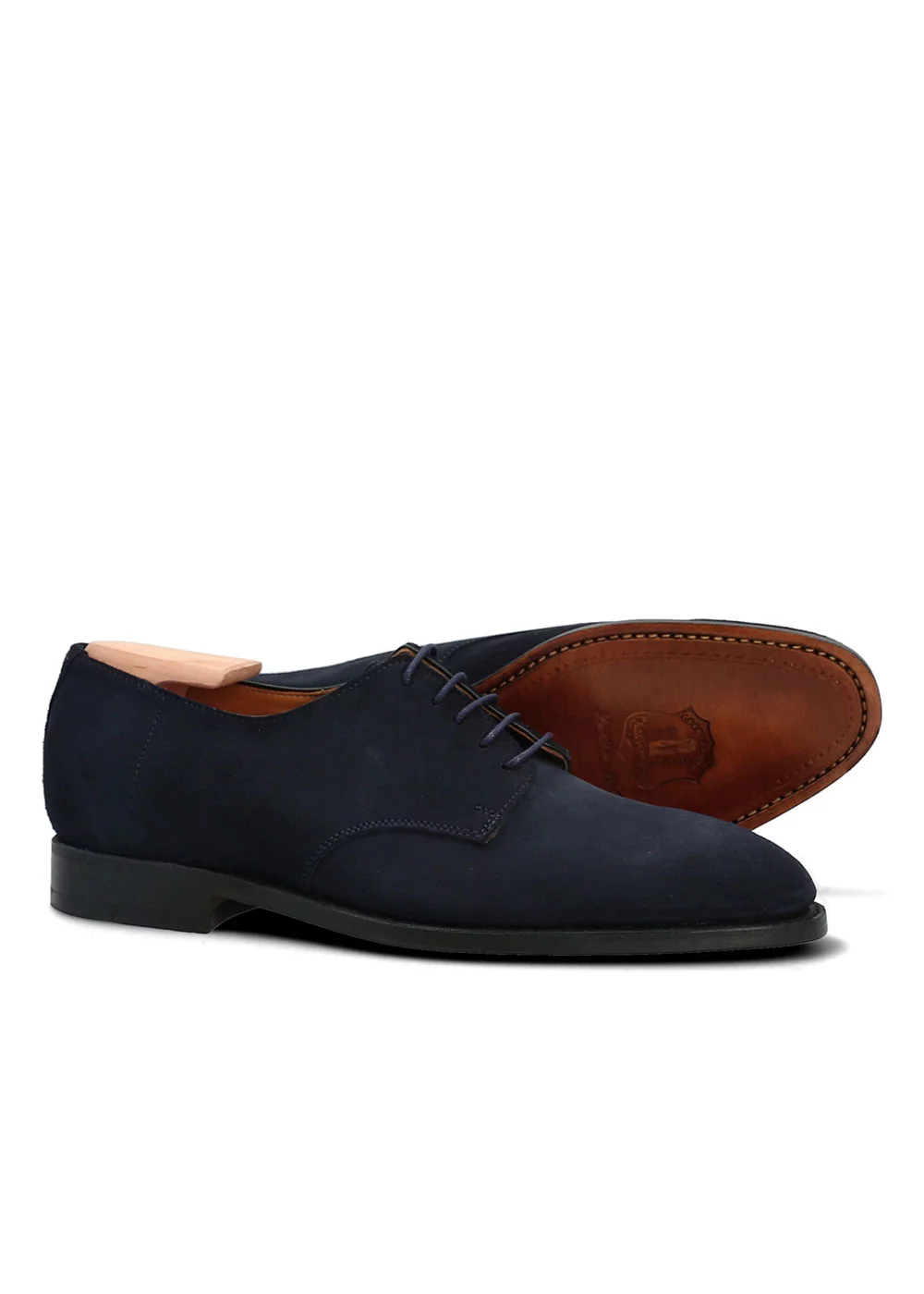 DERBY DUXBURY II VELOURS BLEU MARINE
