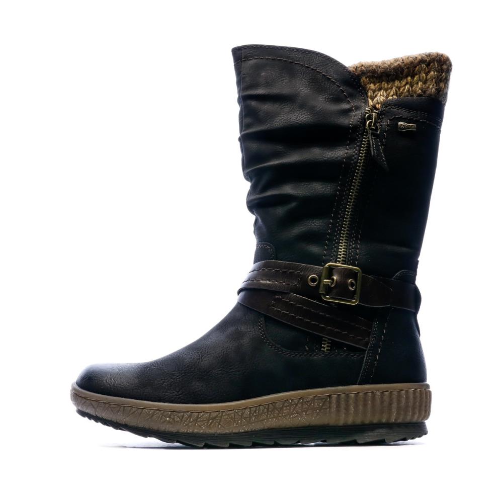 Relife Bottes Noires Femme Relife Cortalie