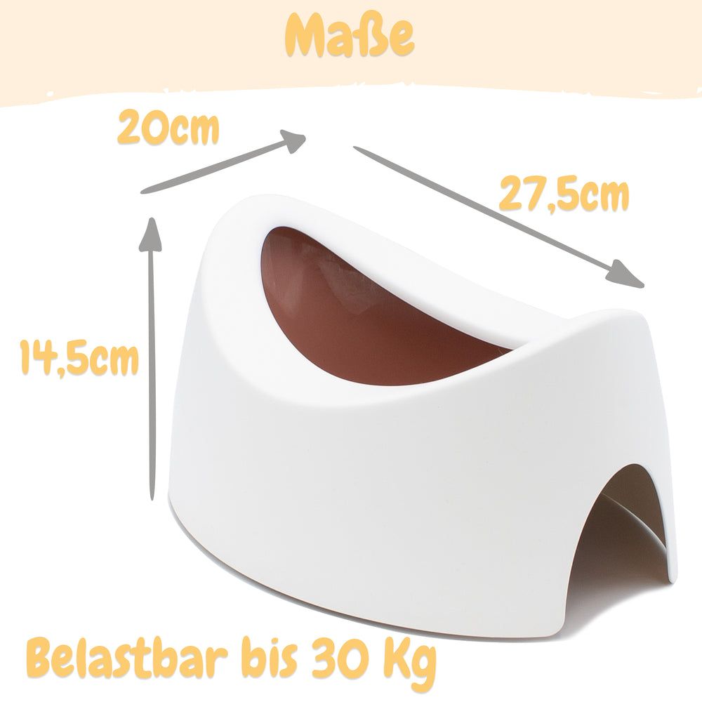 Babykajo Töpfchen - Potty mit rutschfester Beschichtung.