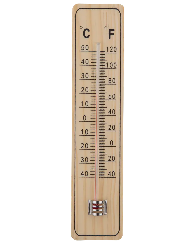 Termometer Træ 22,5 cm