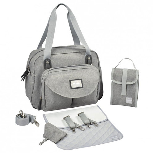 Sac à langer Genève II Gris Chiné - BEABA