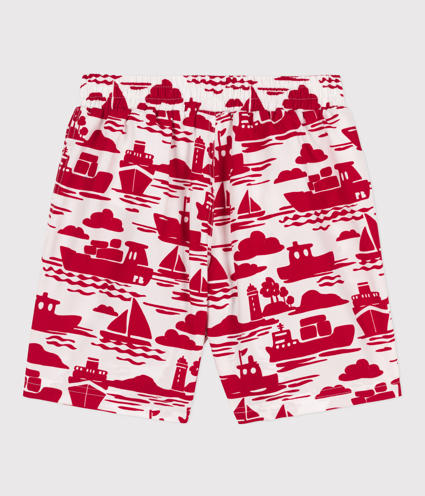 Short de bain recyclé imprimé enfant garçon
