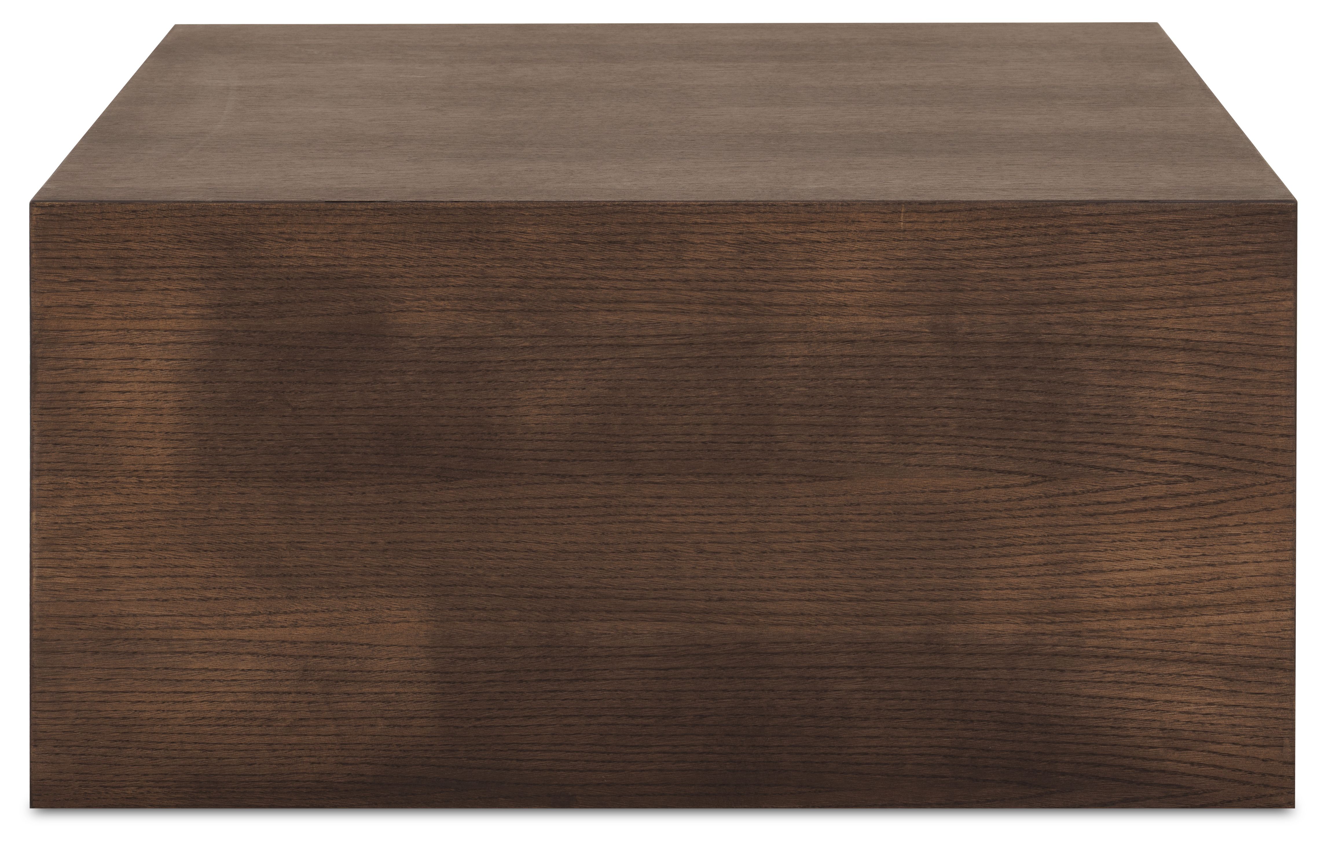 Salontafel bruin Felix B80 x D80 x H40 cm