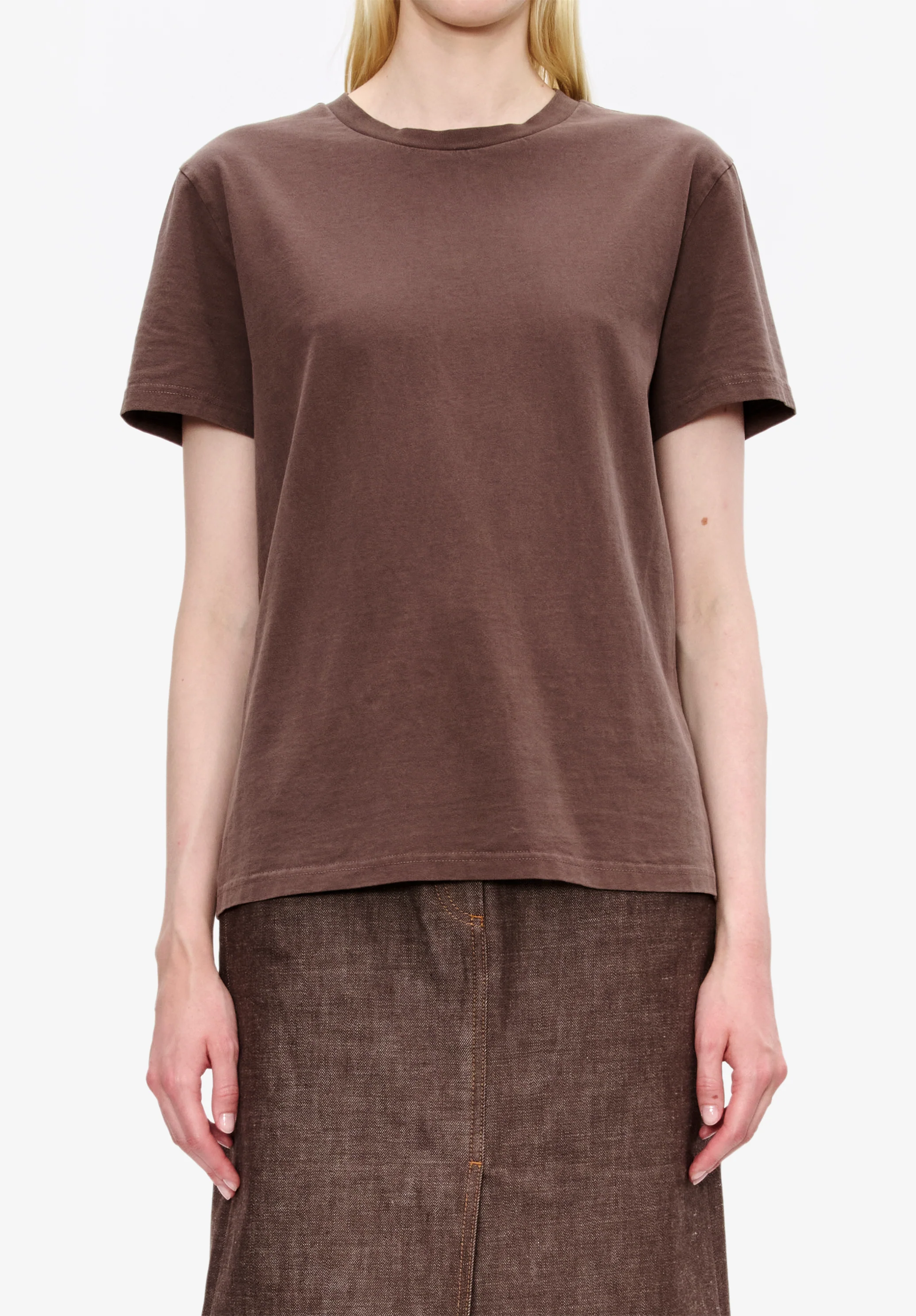 t-shirt manche courte apc printemps26 - Marron