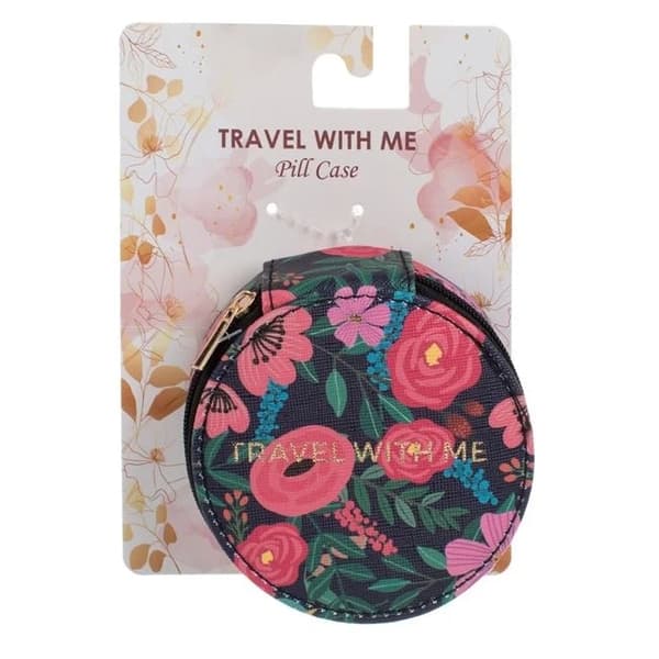 Travel With Me PILLERASK m Fodral  för 1 veckas doserings