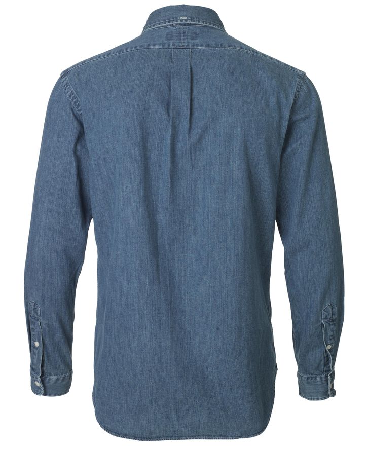 Polo Ralph Lauren Slim Fit Denim Shirt Blå