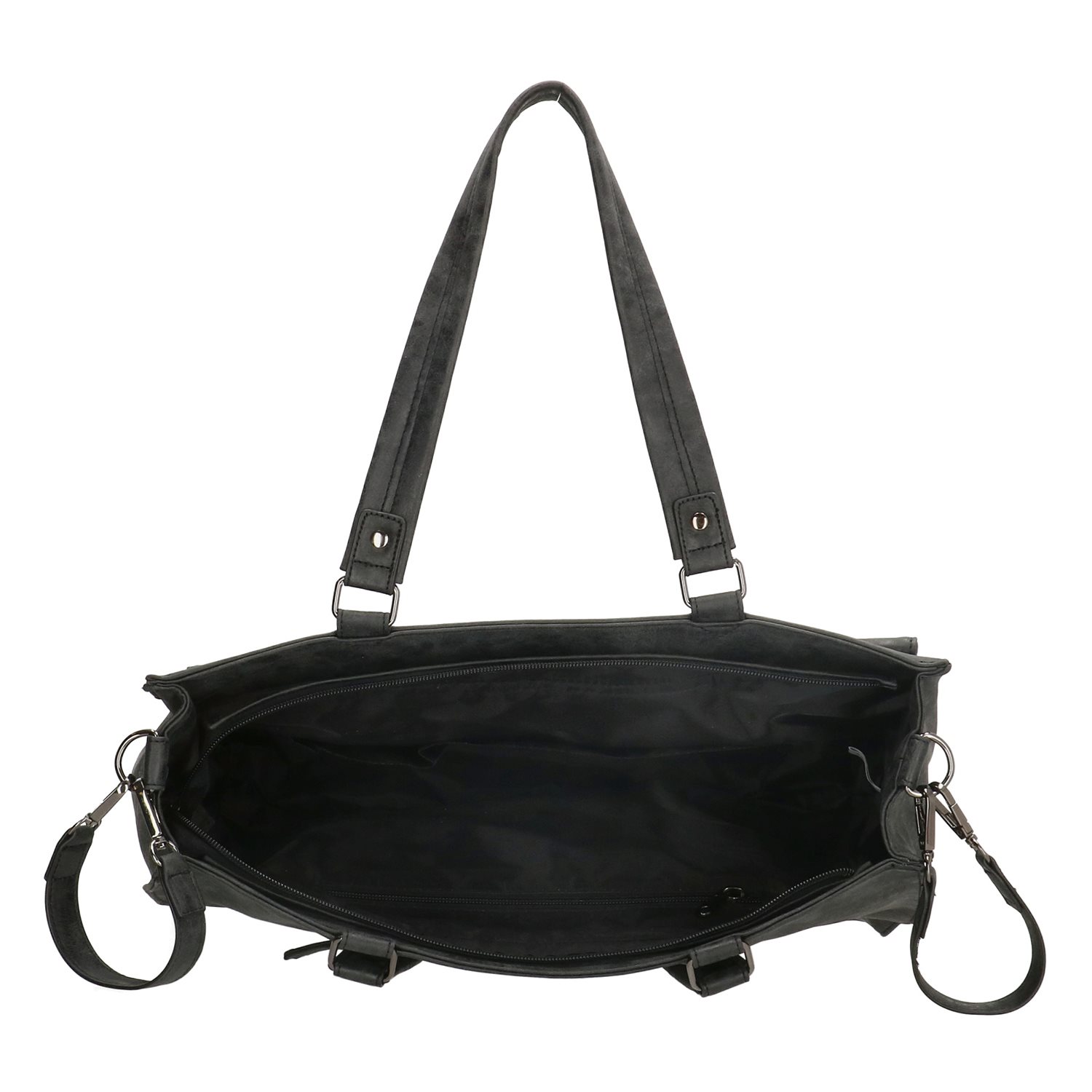 Charm London Bloomsbury Luiertas zwart