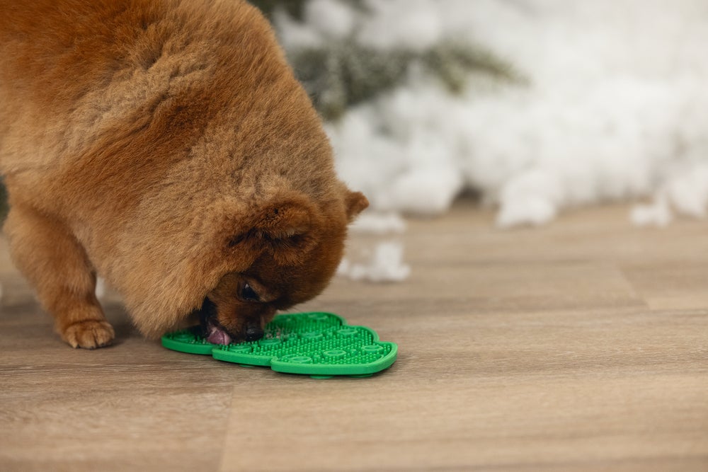 Beeztees likmat kerstboom groen 23 x 16 x 1 cm