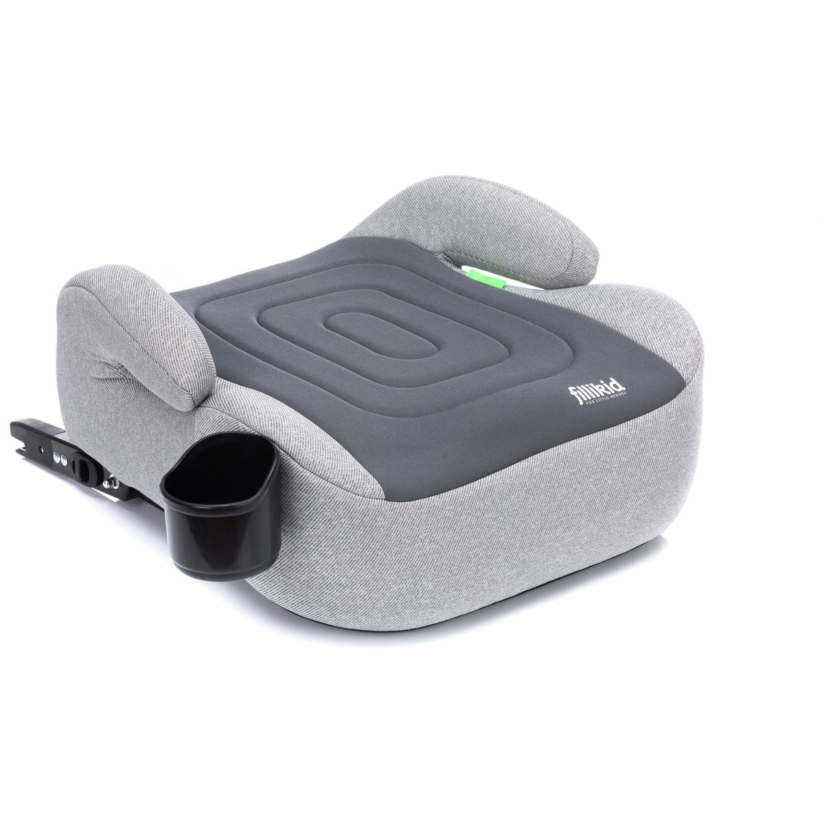 fillikidfillikid   Sitzerhöhung mit Isofix dunkelgrau/grau
