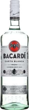 BACARDI CARTA BLANCA 1LTR