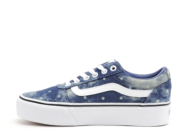 Vans basses femme ward platform tex dd multicolore