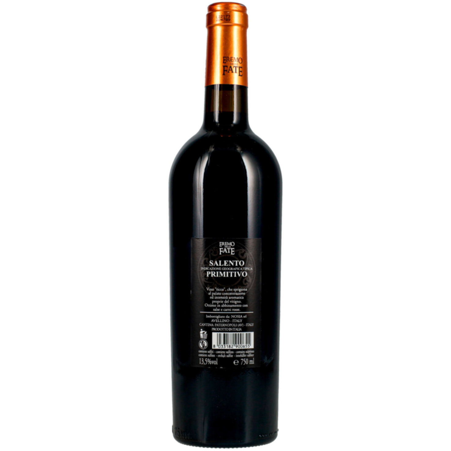 Salento IGT Primitivo Eremo delle Fate Rosso Vinosia -75cl