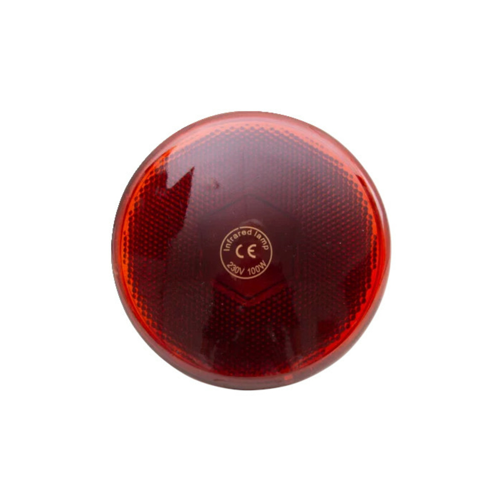 Ampoule infrarouge par 100 w rouge