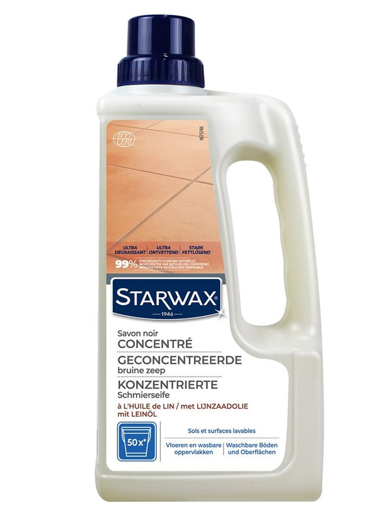 Starwax Schmierseife mit Leinöl<br>1 l, Flasche